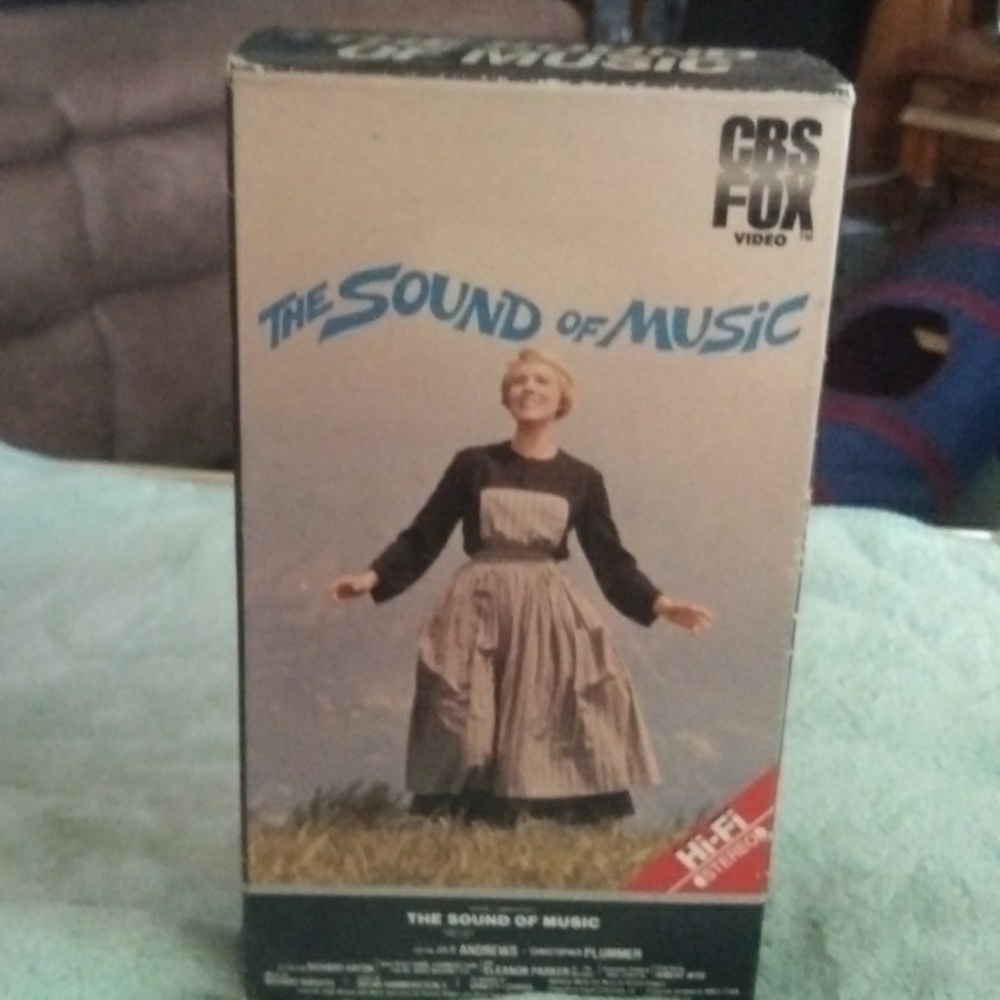 VHS tape the sound of music